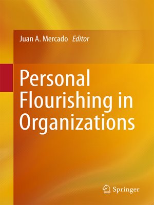 cover image of Personal Flourishing in Organizations